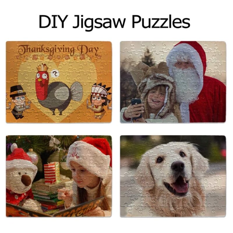 10 paczek puzzle A4 A5 sublimacji puste puzzle DIY przenikania ciepła rzemiosła