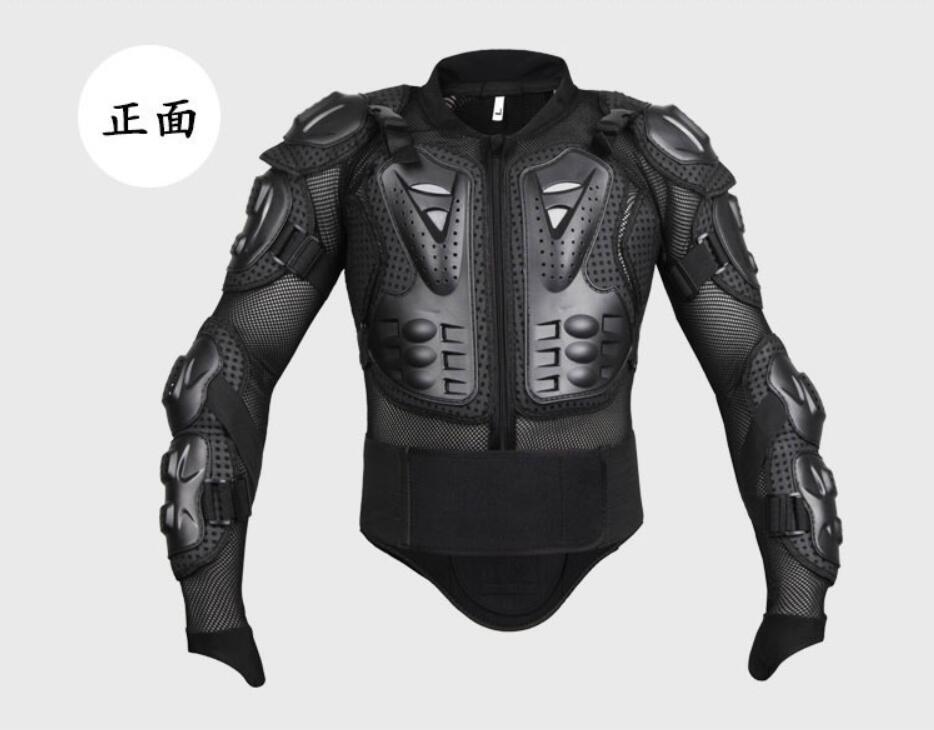 Motorcycle Jacket Men Full Body Motorcycle Armor Motocross Racing PRotective Gear Motorcycle Protection Size S-XXXL: Black / XXL