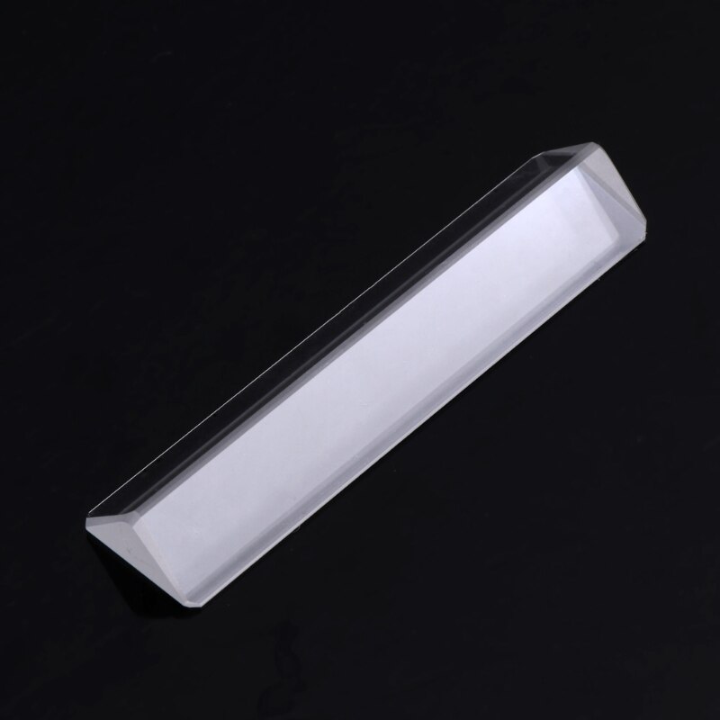 Triangular color prism K9 Optical Glass Right Angle Reflecting Triangular Prism For Teaching Light Spectrum M13