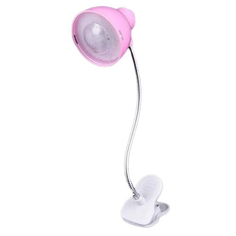 Kids Mini LED Book Light Flexible Clip Book Lamp Table Night Light Energy Saving Reading Lamp Eye Protection with Battery 1W: C