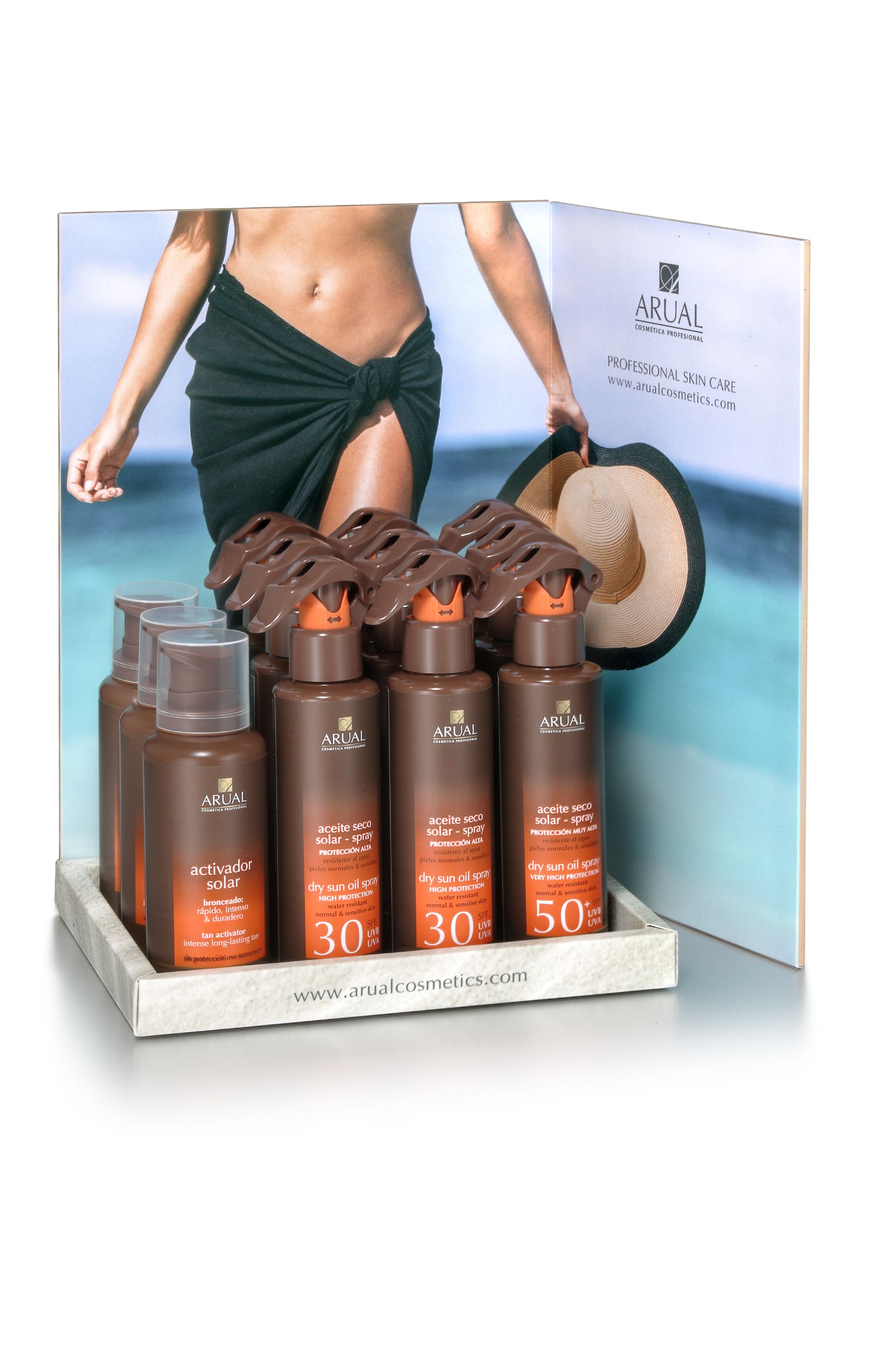 Arual Activador Solar 200ml. Bronceado,intenso, duradero. Sin proteccion.