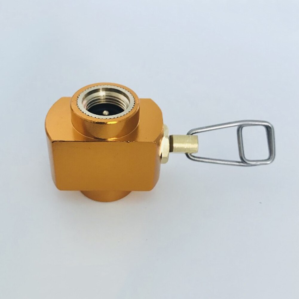 Nuttig Gas Tank Handleiding Outdoor Camping Connector Picknick Cilinder Split Type Kachel Adapter Conversie Lichtgewicht Oven Vullen