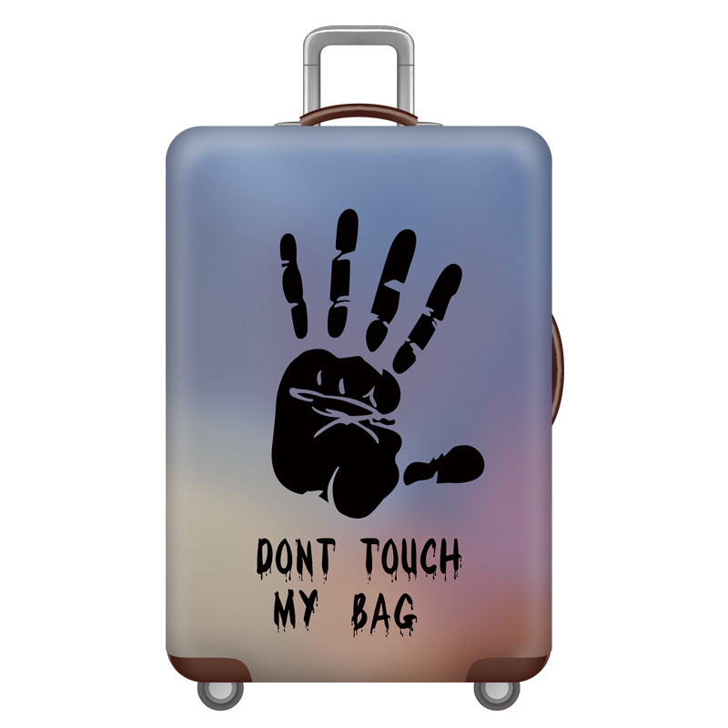 Travel Accessories 18-32 Inch Suitcases Covers Elasticity Luggage Protective Cover Identify Baggage Travel Essential Case Cover: XL / Gold