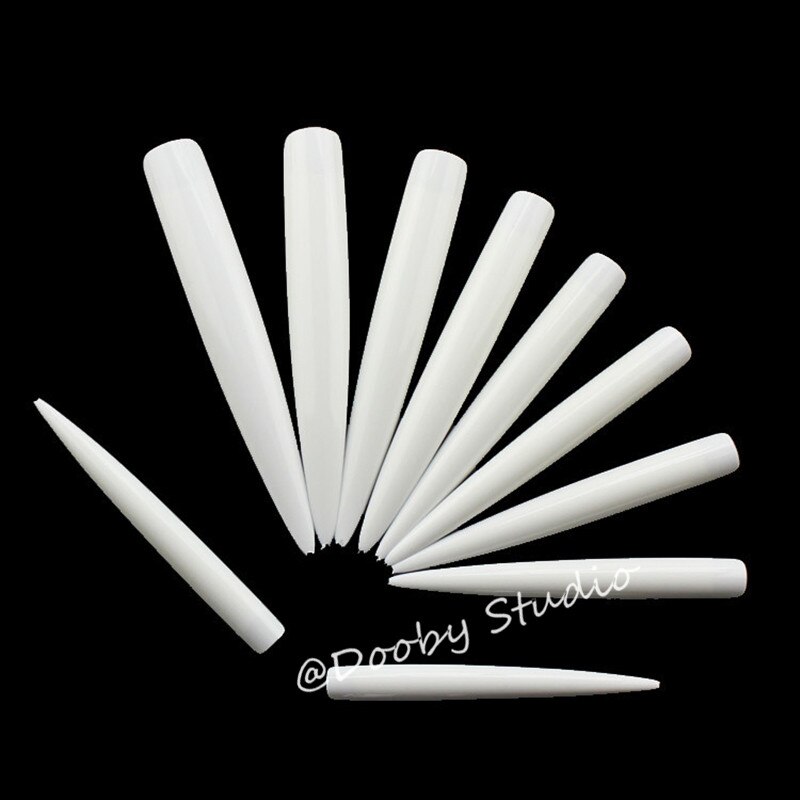 Faux-ongles blancs, demi-couverture en acrylique, style de manucure, style carré, pratique, 120 pièces: White-120pcs-P3-1-1