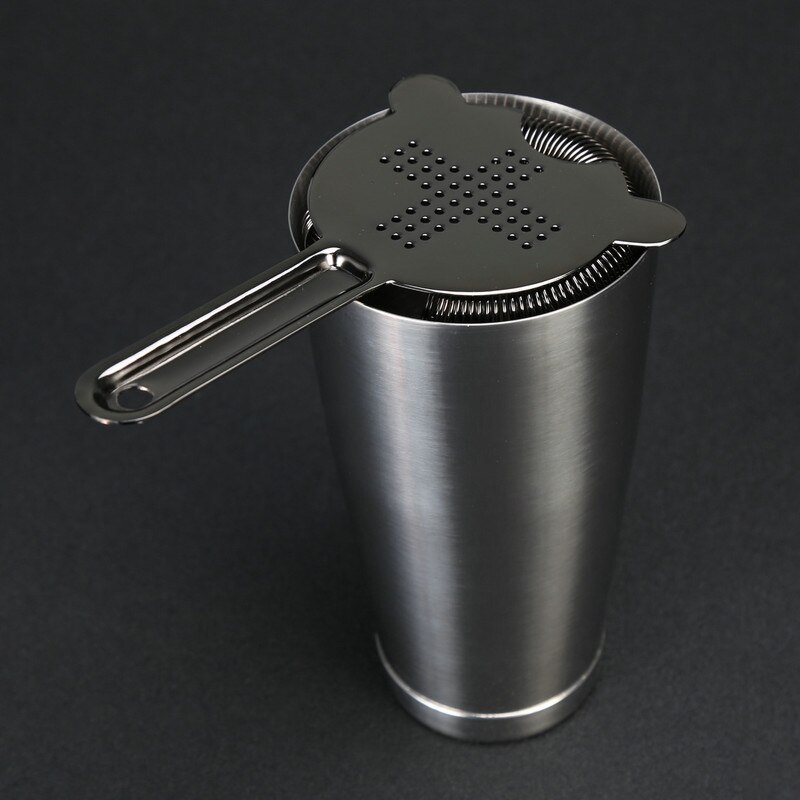 Two Stablising Prongs Bar Cocktail Strainer Superior Large Spring 304 Stainless Steel