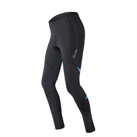 Santic Autumn Cycling Trousers Bicycle Pants Quick-Drying Summer Mountain Bike Road Bike Equipment Male: Black blue / L