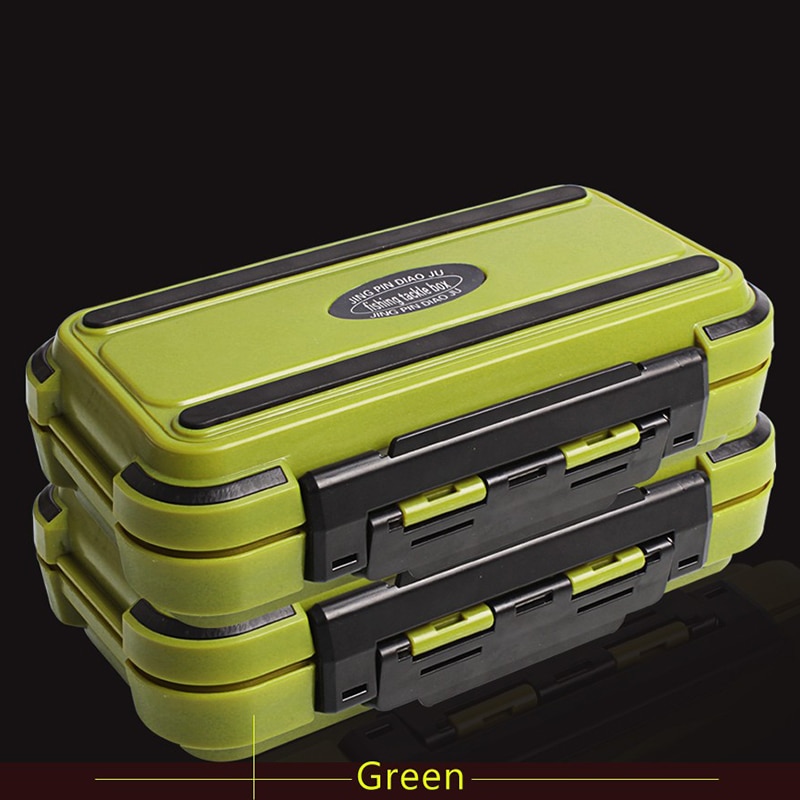 WolFAce 20CM Fishing Tackle Box 28 Grids Compartments 4Color Fish Lure Line Hook Fishing Tackle Fishing Accessories Box