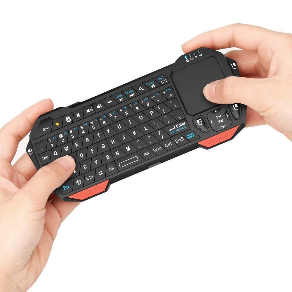 Jelly Comb – clavier sans fil Bluetooth 3.0, avec pavé tactile, pour Smart TV, ordinateur Portable, compatible avec windows IOS, système Android