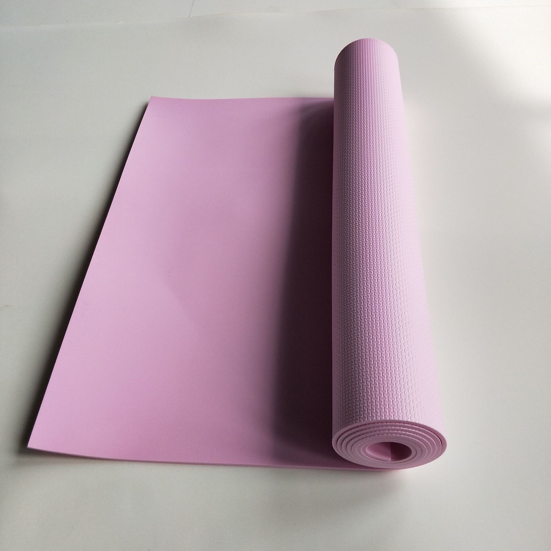 High 173*61*0.4CM EVA Yoga Mat Siesta Mat High Foam Pure Material Yoga Mats Weight Stability Exercise Mat Gym Mat: Pink