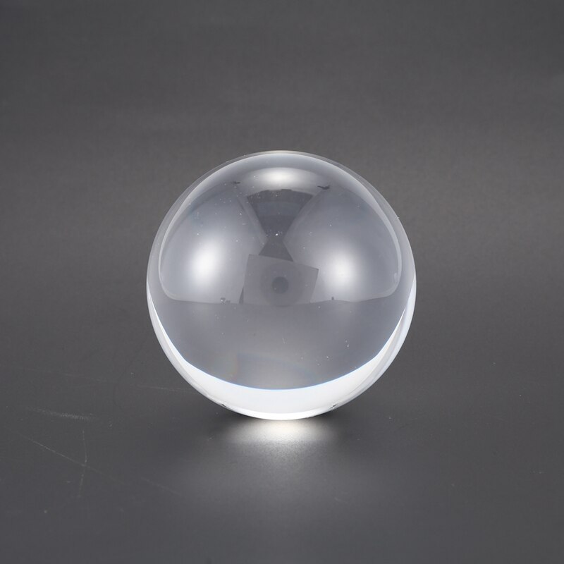 60mm Bola de acrílico clara transparente contacto manipulación malabares bola