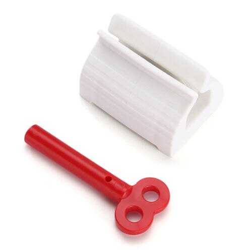 Cute Rolling Squeezer Toothpaste Dispenser Tube Partner Stand Hanging Holder