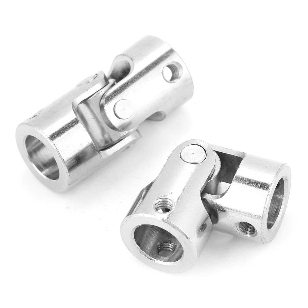 Shaft Coupling Motor Connector DIY Steering Length 35mm OD 16mm Universal Joint cardan shaft