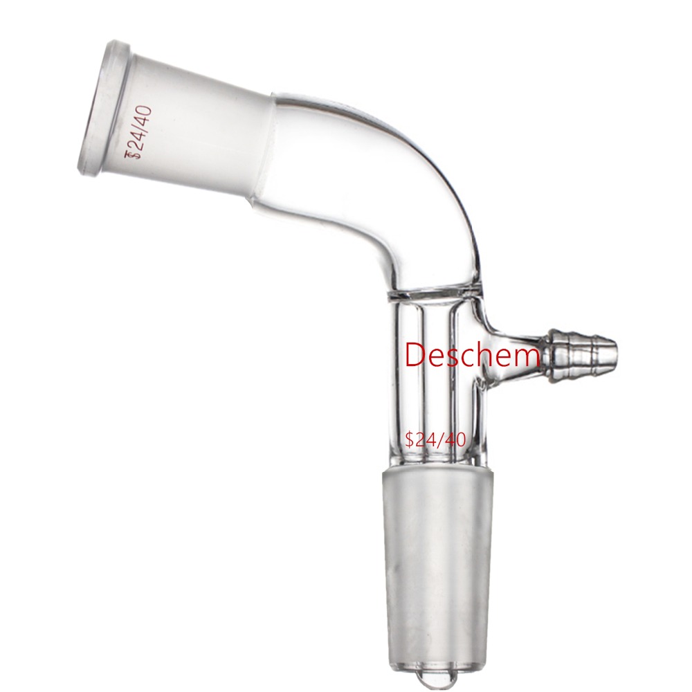 1000ml 24/40 Glass Distillation Vacuum Apparatus W/500ml Erlenmeyer Flask Lab Chemistry Kit