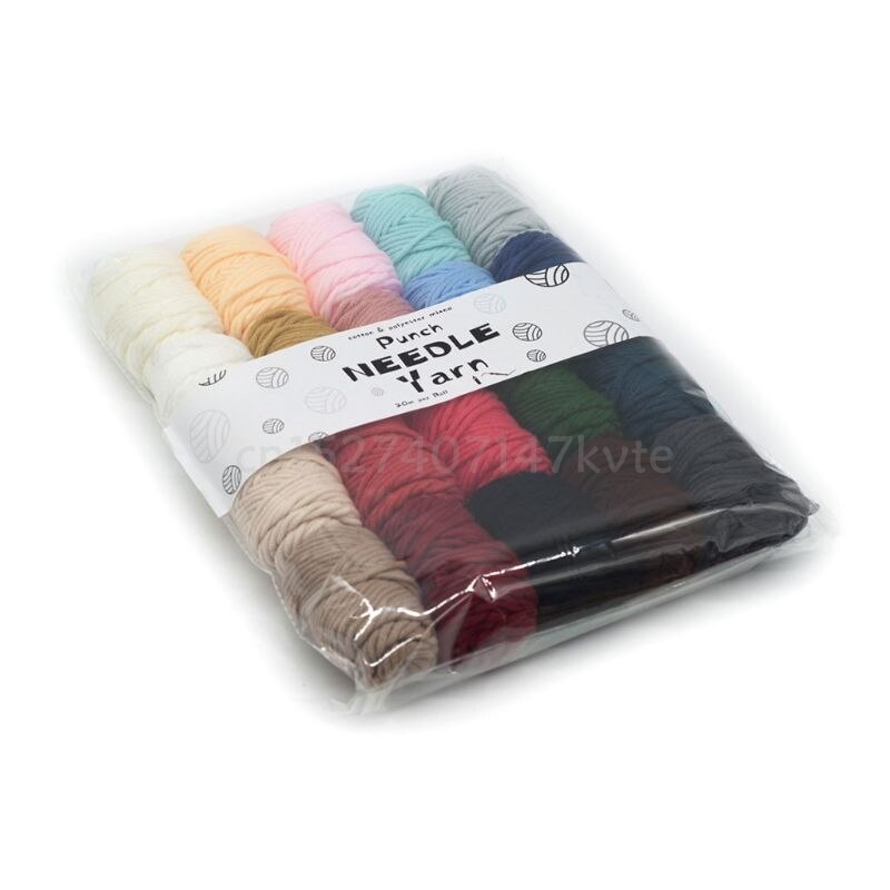 20 kleuren Borduren Kruissteek Punch Naaldvilten Draad Garen DIY Breien