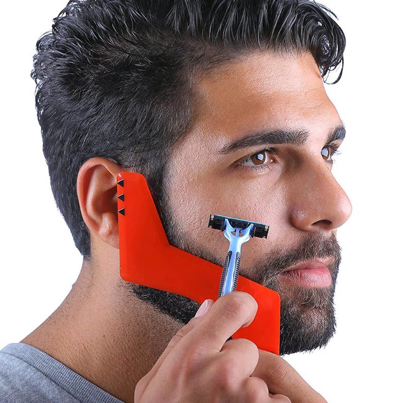 Mannen Baard Scheren Vormgeven Styling Template Tool Salon Thuisgebruik Voor Haar Trim Baarden