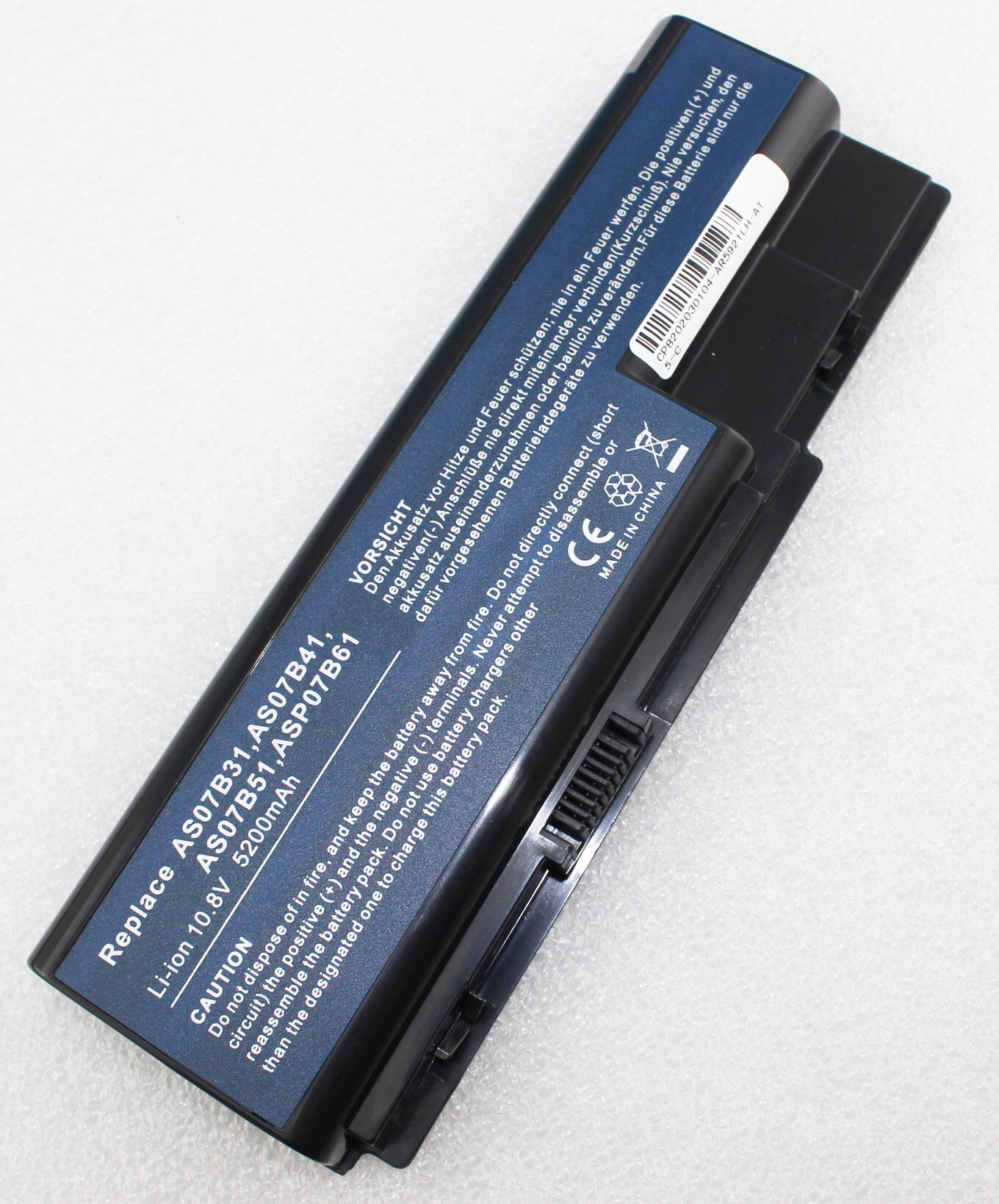 Laptop Battery For Acer AS07B31 AS07B32 AS07B41 AS07B42 AS07B51 AS07B52 AS07B71 AS07B72 AS07B31 AS07B51 AS07B61 Aspire 5520 5310