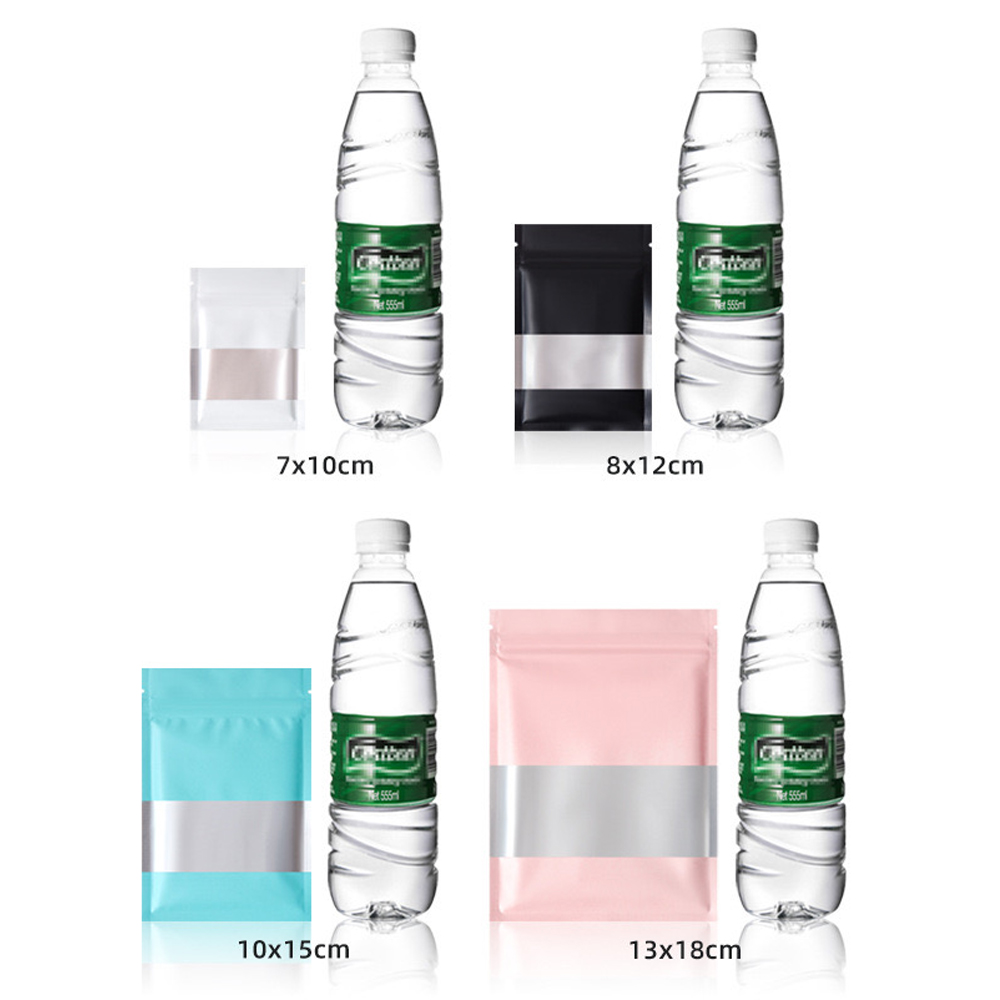 20 Pezzi Sacchetti Di Alluminio Piatto Olografico Laser Mini - Foto 9