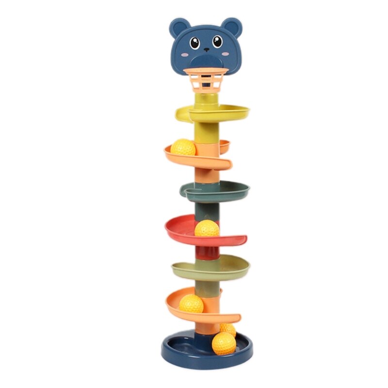 Ball Dropping Fine Motor Skill Training Toy with Tossing Hoop for Kindergarten 87HD