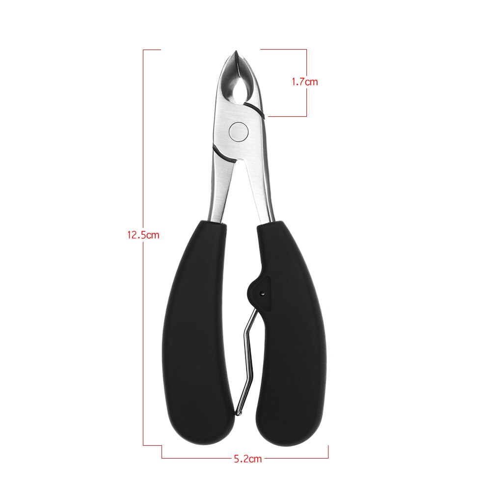 Herramienta de manicura de acero inoxidable para uñas, pinza para cutícula, cortador de uñas, encarnado pinzas, uñas y uñas de los pies, herramienta de manicura para pedicura