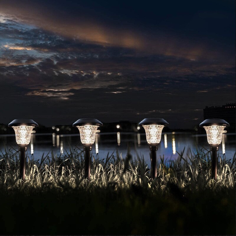 LED Solar Lights Outdoor Flickering Flames Torch Solar Path Light Dusk To Dawn Flickering Torches Waterproof Lamp Garden