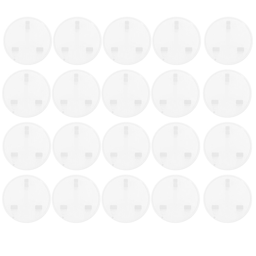 20pcs Outlet Covers Baby-proofing Electric Plug Protectors Socket Covers