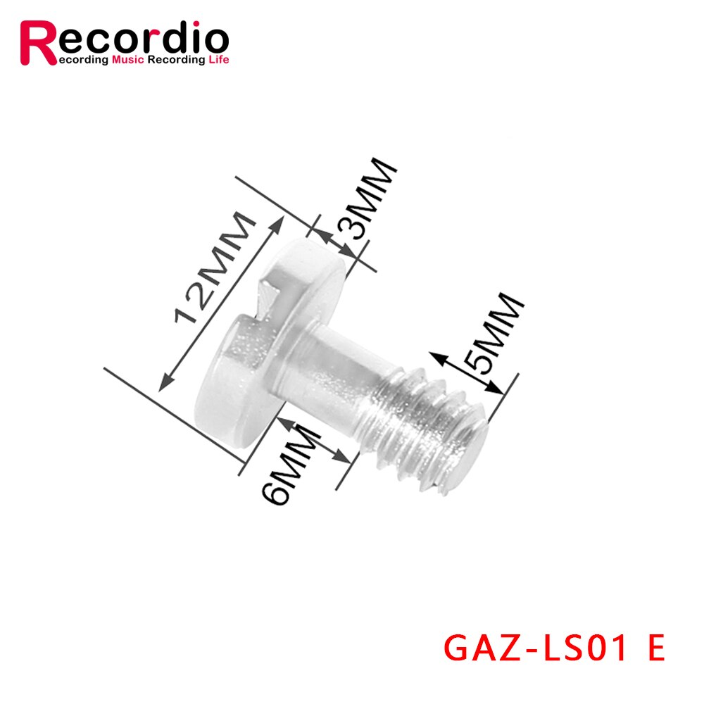 GAZ-LS01 UN 3/8 Femelle À 5/8 "Filetage Mâle Convertir Vis Adaptateur Pour Pied De Micro Support Micro Studio D'enregistrement: GAZ-LS01 E