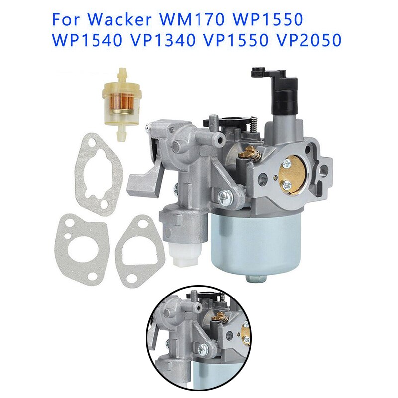 Carburettor Kit For Wacker Carburetor WM170 WP1550 WP1540 VP1340 VP1550 VP2050 Plate 0156534 Repair Tool parts Replacement