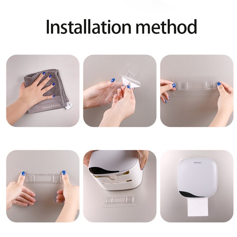 Thuis Tissue doos Waterbestendig Aan de muur bevestigd Toilet Papier