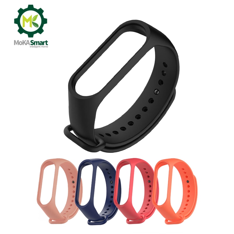Sport Smart Armband Band 3 4 Siliconen Ondersteuning Vervanging Smart Polsbandje Accessoires Horloge Band M3 M4 Band