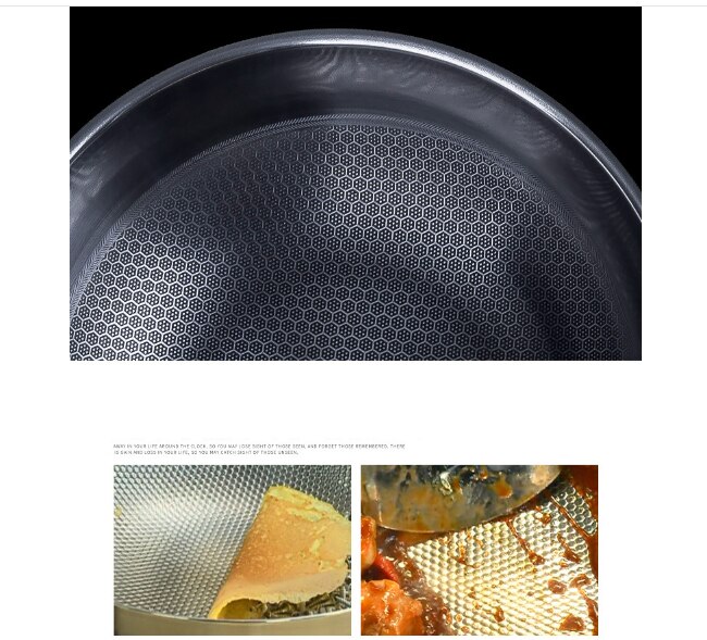 Non-stick Pot Roestvrijstalen Pan Geen Coating Gee... – Grandado