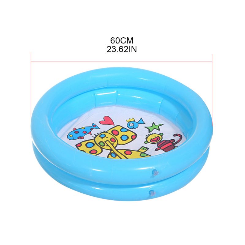 Round Folding Baby Inflatable Bathtub Infant Play Toy for Newborn Boy Girl Water Entertainment Playing Swimming