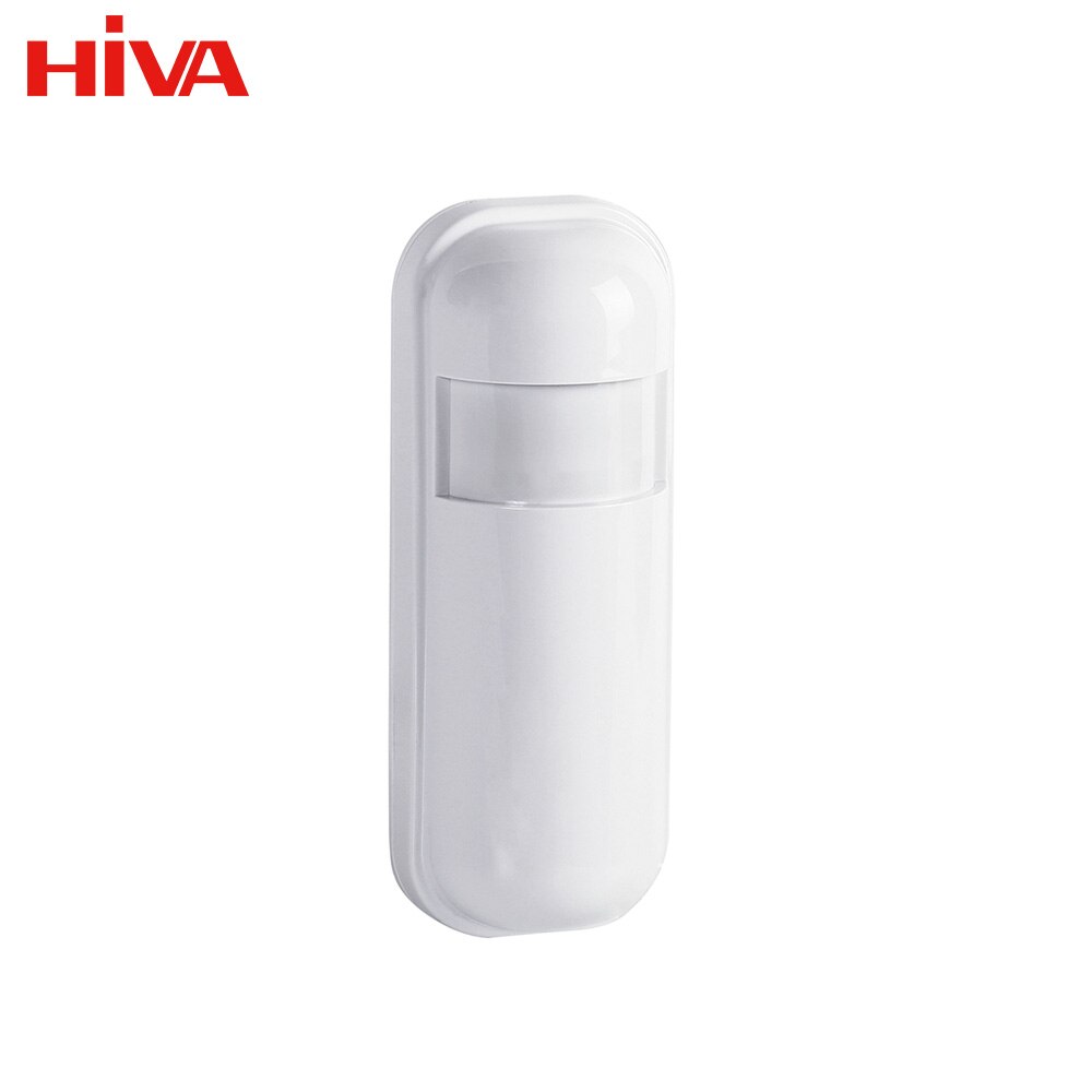 433MHz Motion Sensor Wireless Mini PIR Infrared Detector for Home Alarm System Burglar Security Alarm Kits: black