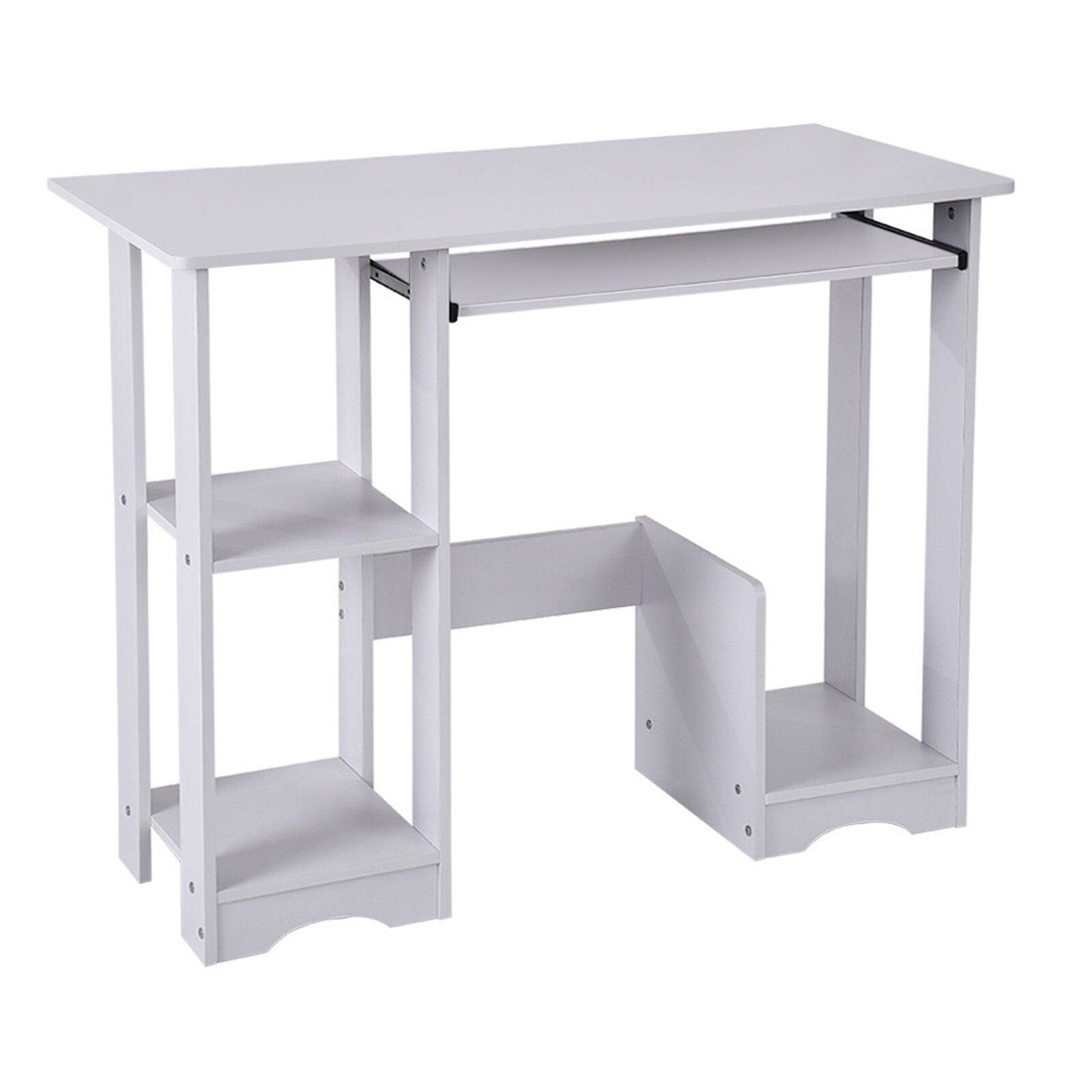US Computer Home Desktop Computer Desk Modern Minimalist Desks Desk Writing Desk Escritorios De Habitación Us Stock: Default Title