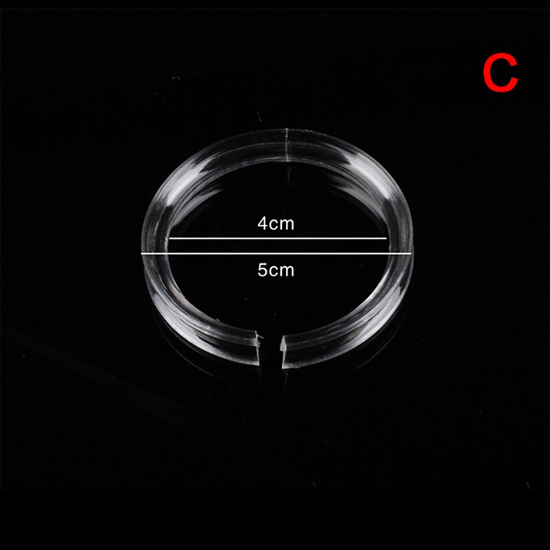Acrylic Bracelet Jewelry Wrist Watch Display Rack Holder Show Case Stand Tool Clear Plastic Display: C