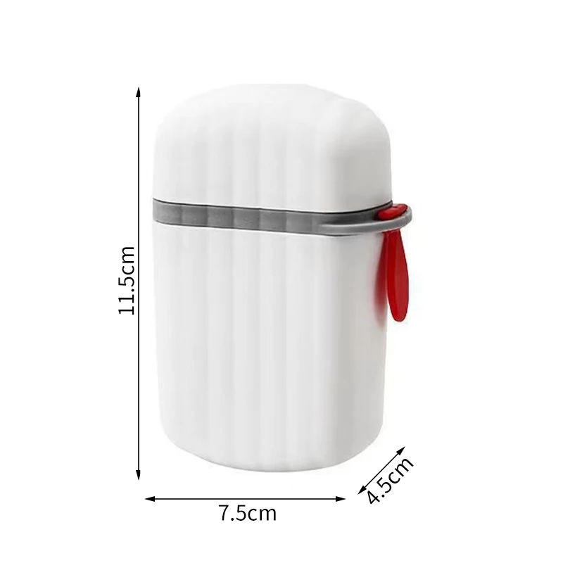 Portable Sealed Waterproof Soap Box for Travel, Hiking, and Camping - Draining bathroom accessories soap case