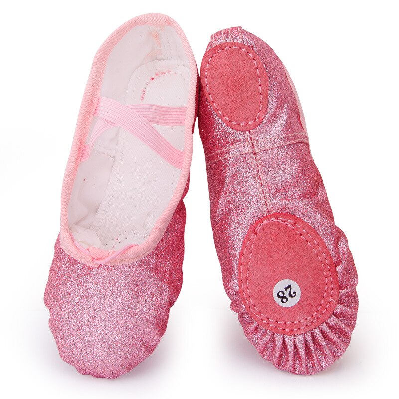 Girls Ballet Flats Baby Dance Party Girls Shoes Glitter Children Shoes Gold Bling Princess Shoes 3-12 years Kids Shoes