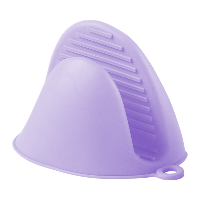 Oven Handschoenen Isolatie Clip Mitts Potholder Handschoen Koken Magnetron Antislip Gripper Pot Houder Keuken Bakken Tools: Lavender