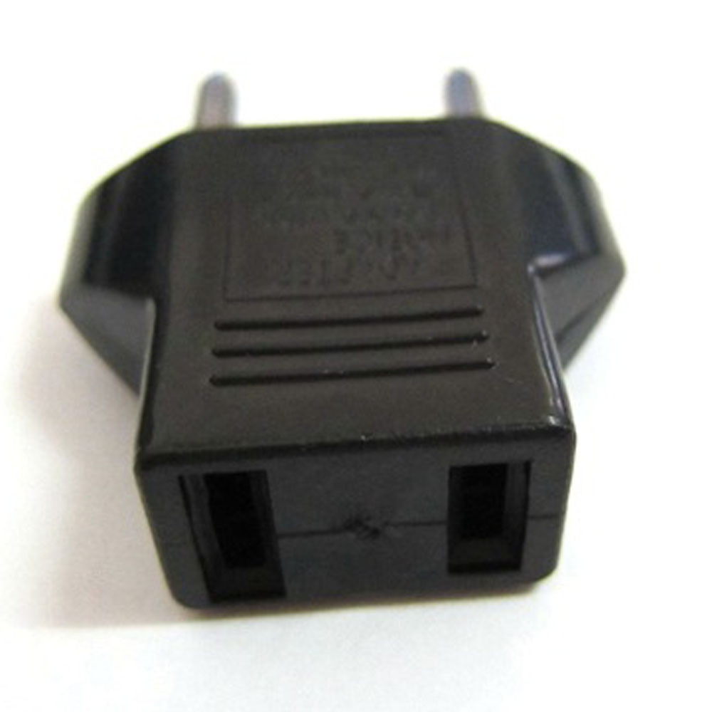 OUhaobin EU Stecker Adapter 2 Pin zu EU 2 Runde Pin Steckdose Eingang AC 110 V-250 V 10A Reise Stecker Converter Power Adapter 220V