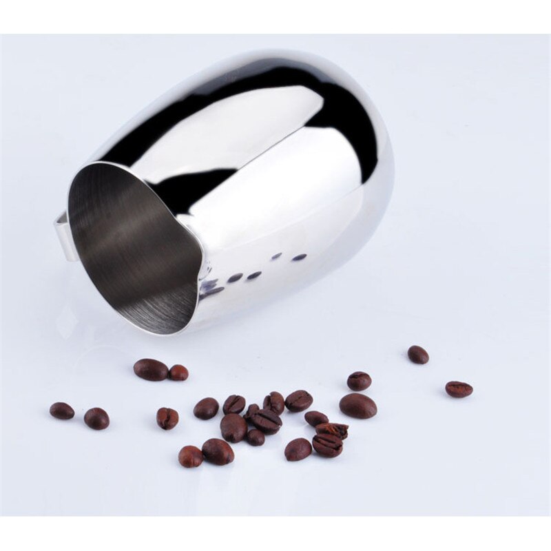 600ml rostfria kaffekanna barista redskap 3 typer kök kaffe mjölkskummande kaffekanna tekanna