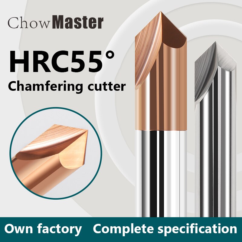 Fresa de chaflán de carburo de tungsteno CNC, cobre de aluminio, fresa de extremo de desbarbado de 60 90 120 DEG para broca enrutadora de ranura en V de acero