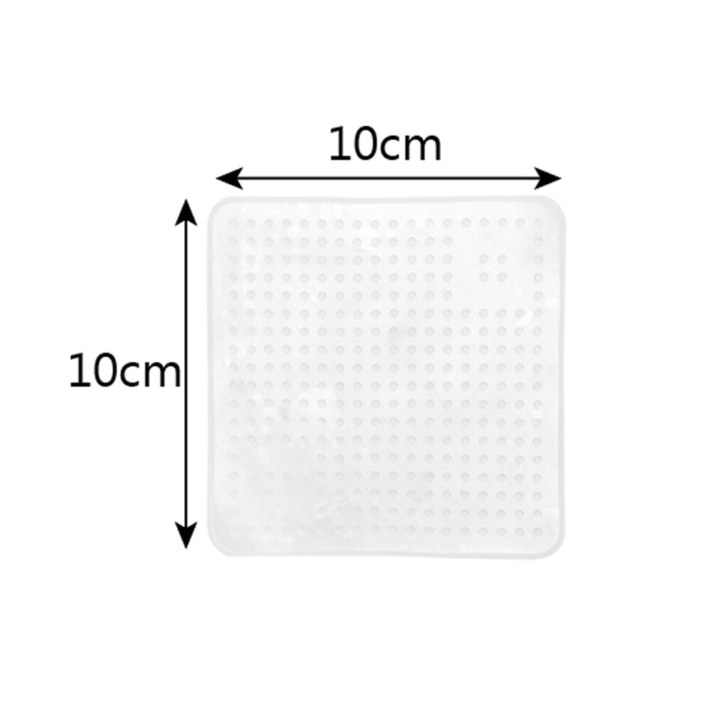 6 Pieces/Set Reusable Silicone Food Seal Wrap Square Shape Silicone Stretch Lids Keeping Food Fresh Cover Bowl Pot Lid: 1pc 10x10cm