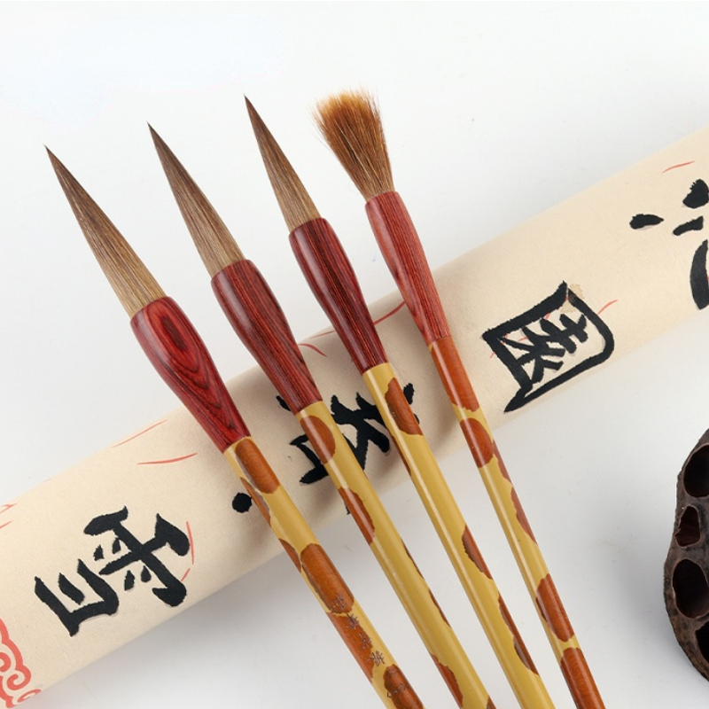 Regular Script Calligraphy Brush Set running Script Weasel Hair Brush Pen Chinese Painting Calligraphie brushes Pen Tinta China