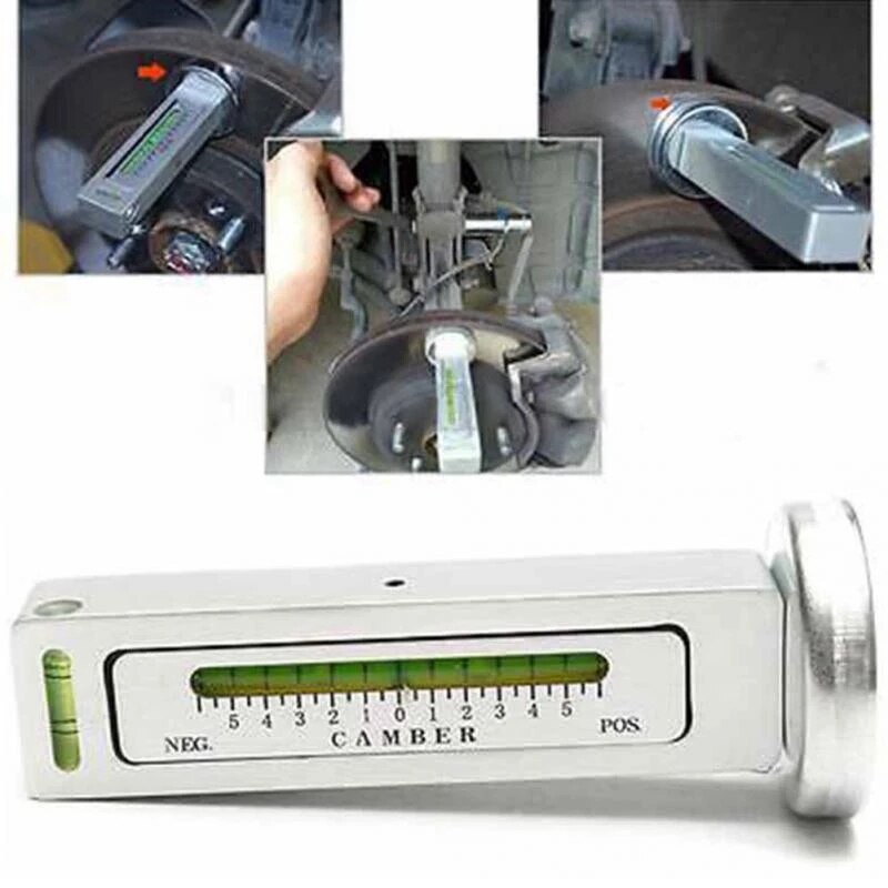 1pc Adjustable Magnetic Wheel alignment level magnetic level gauge ft camber adjustment tool magnet positioning tool