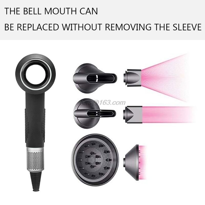 Colorful Silicone Anti-scratch Body Head Protective Cover Case Skin for Dyson Hair Dryer