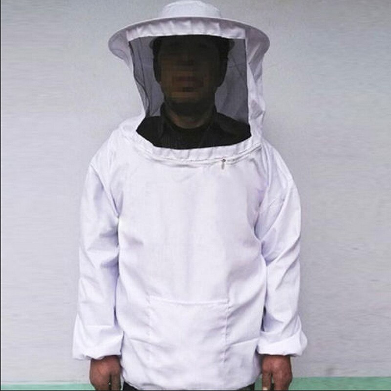 Beekeeping Jacket Veil Bee Keeping Suit Hat Pull Over Smock Protective Equipment Mesh Hats Waterproof Equipment Suit
