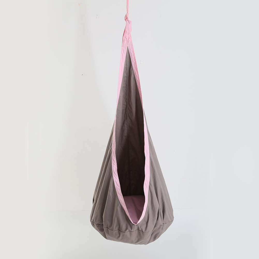 Children&amp;#39;s Leisure Swing Ins Indoor Kids Hanging Basket Good-looking Room Decoration Essential for Children&amp;#39;s Playground: Gray
