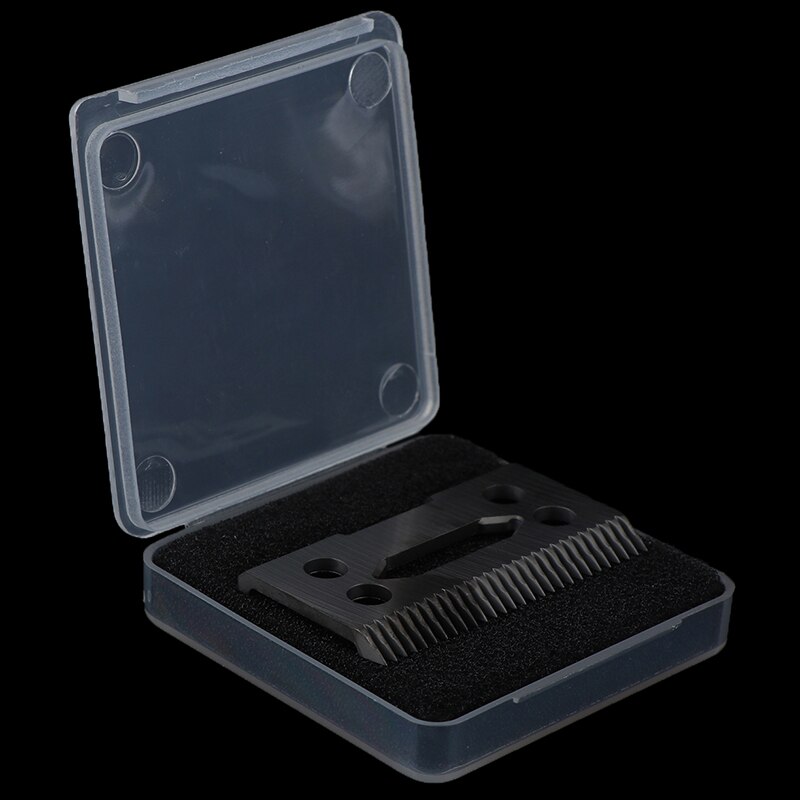 Magic Clip 2 Holes Hair Clipper Blade Cutter Electric Clipper Blades Ceramic Blades Shear Clipper With Box Blade Knife: Black