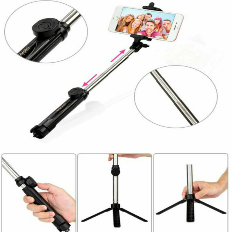 Pymh Bluetooth Selfie Stick Remote Uitschuifbare Handheld Selfie Self Telefoon Stok Monopod Bluetooth Sluiter Statief