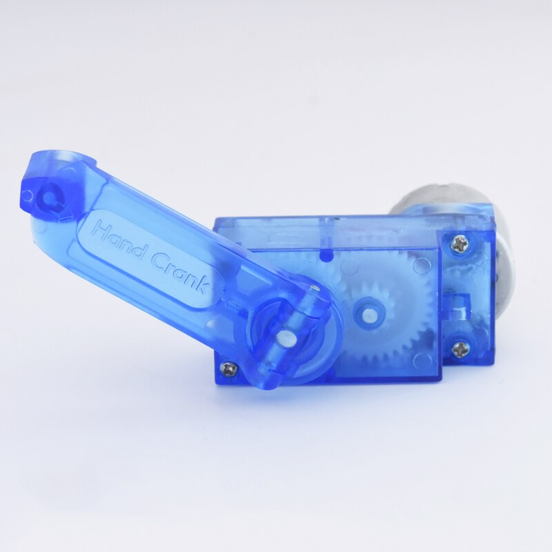 Hand-cranked generator model DIY technology small production experiment equipment popular science puzzle assembled toys