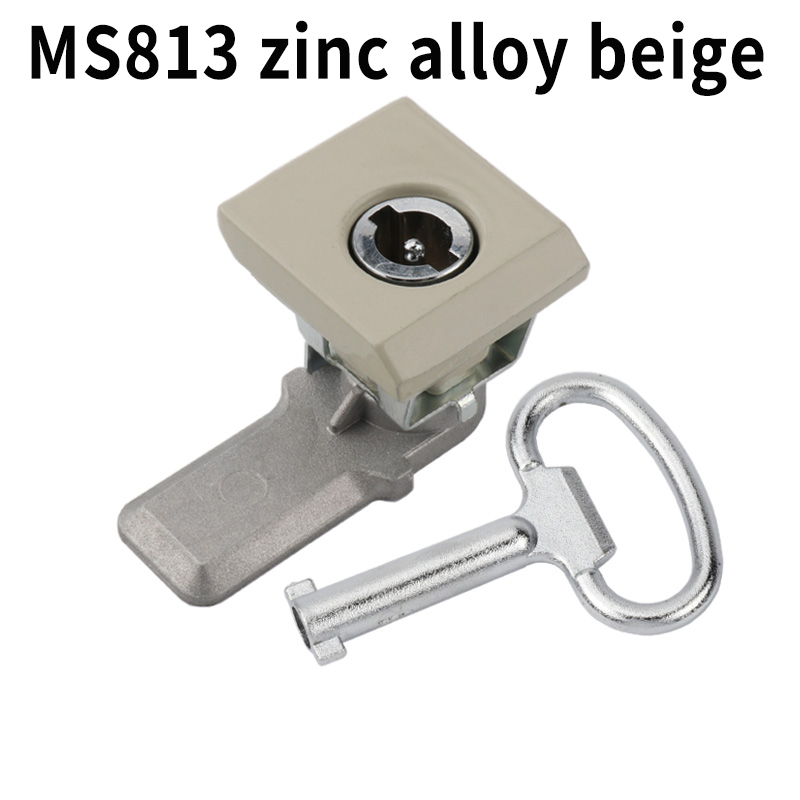 Ms813 firkantet lås tungelås kompression firkantet vingelås kerne switch kabinet ae boks marine heks kabinet lås: Gul